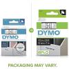 imageDYMO Authentic D1 Labels 12Inch x 23Foot Roll Black Print on White SelfAdhesive For LabelManager Label Makers 2Pack1 Pack