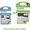 imageDYMO Authentic D1 Labels 12Inch x 23Foot Roll Black Print on White SelfAdhesive For LabelManager Label Makers 2Pack2 Pack