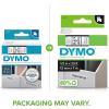imageDYMO Authentic D1 Labels 12Inch x 23Foot Roll Black Print on White SelfAdhesive For LabelManager Label Makers 2Pack6 Pack