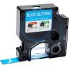imageDYMO COLORPOP Authentic Label Maker Tape 12quot W x 10 L White Print on Blue Glitter D1 StandardD1 Pack of 2