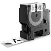 imageDYMO Industrial Vinyl Labels 38quot White on BlackBlack on White
