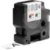 imageDYMO Industrial Vinyl Labels 38quot White on BlackBlack on White
