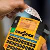 imageDYMO Rhino Industrial Flexible Nylon Labels 34quot x 115 Black Print on White TapeBlack on White