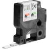 imageDYMO Rhino Industrial HeatShrink Labels 34quot Tube Black Print on WhiteBlack on White