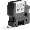 imageDYMO Rhino Industrial Permanent Polyester Labels 38quot Black Print on White Tape1 24MM