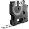 imageDYMO Rhino Industrial Permanent Polyester Labels 38quot Black Print on White Tape12 12MM