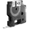 imageDYMO Rhino Industrial Permanent Polyester Labels 38quot Black Print on White Tape14 6MM