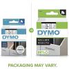 imageDYMO Standard D1 Labeling Tape for LabelManager Label Makers Black print on White tape 38 W x 23 L 1 cartridgeBlack on Clear