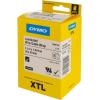imageDYMO XTL Laminated WireCable Wrap  21 mm x 39 mm  Black on White112 x 1916