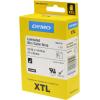 imageDYMO XTL Laminated WireCable Wrap  21 mm x 39 mm  Black on White1216 x 1916