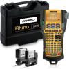 imageDYMO Industrial Label Maker ampamp CarryCase RhinoPRO 5200 Label Maker for Job Sites and HeavyDuty Labeling Jobs Prints Fast Includes 2 Rolls of DYMO Industrial Vinyl LabelsCarry Case Kit