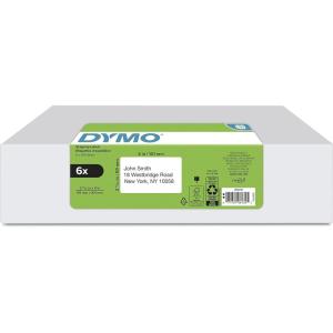 imageDYMO Authentic LW Large Shipping Labels DYMO Labels for LabelWriter Label Printers 2516quot x 4 Print Up to 6Line Addresses 6 rolls of 300 1800 Total6 Rolls