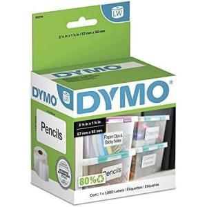 imageDYMO Authentic LW MultiPurpose Labels DYMO Labels for LabelWriter Printers Great for FBA  FNSKU Barcodes 114quot x 214quot 1 Roll of 1000Medium Pack of 10
