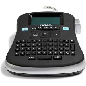 imageDYMO Desktop Label Maker  LabelManager 210D AllPurpose Portable Label Maker EasytoUse OneTouch Smart Keys QWERTY Keyboard Large Display For Home ampamp Office OrganizationMachine Only
