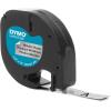 imageDYMO  SAN91331 91331 LetraTag Labeling Tape for LetraTag Label Makers Black Print on White Plastic Tape 12 W x 13 L 1 RollSilver