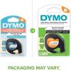 imageDYMO  SAN91331 91331 LetraTag Labeling Tape for LetraTag Label Makers Black Print on White Plastic Tape 12 W x 13 L 1 RollWhite