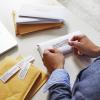 imageDYMO Authentic LW Mailing Address Labels  DYMO Labels for LabelWriter Label Printers 118quot x 312quot 2 Rolls of 130 260 Total2 Rolls