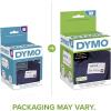 imageDYMO Authentic LW Name Badge Labels with 12Hour Expiration Notification Disks for LabelWriter Label Printers White 214quot x 4quot 1 Roll of 250214 x 4