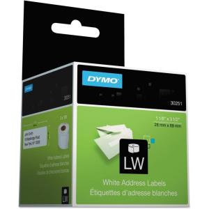 imageDYMO Authentic LW Mailing Address Labels  DYMO Labels for LabelWriter Label Printers 118quot x 312quot 2 Rolls of 130 260 Total2 Rolls