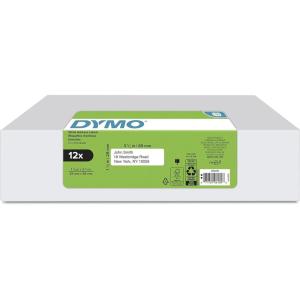 imageDYMO Authentic LW Mailing Address Labels for LabelWriter Label Printers White 118quot x 312quot 12 Rolls of 350 4200 Total