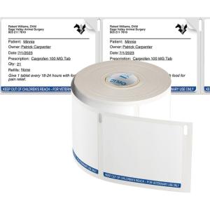imageDYMO LabelWriter Veterinary Prescription Labels 54 mm x 70 mm 2400 labels