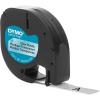 imageDYMO  DYM16952 Authentic LetraTag Labeling Tape for LetraTag Label Makers Black Print on Clear pastic Tape 12 W x 13 L 1 roll 169521roll pack