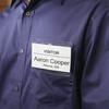 image:imageDYMO 30856 LW NonAdhesive Name Badge Labels for LabelWriter Label Printers White 2716 x 4316 1 Roll of 250
